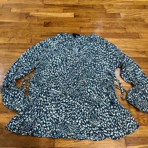 Lane Bryant Long Sleeve Soft Boho Chic Comfy Top, size 10/12